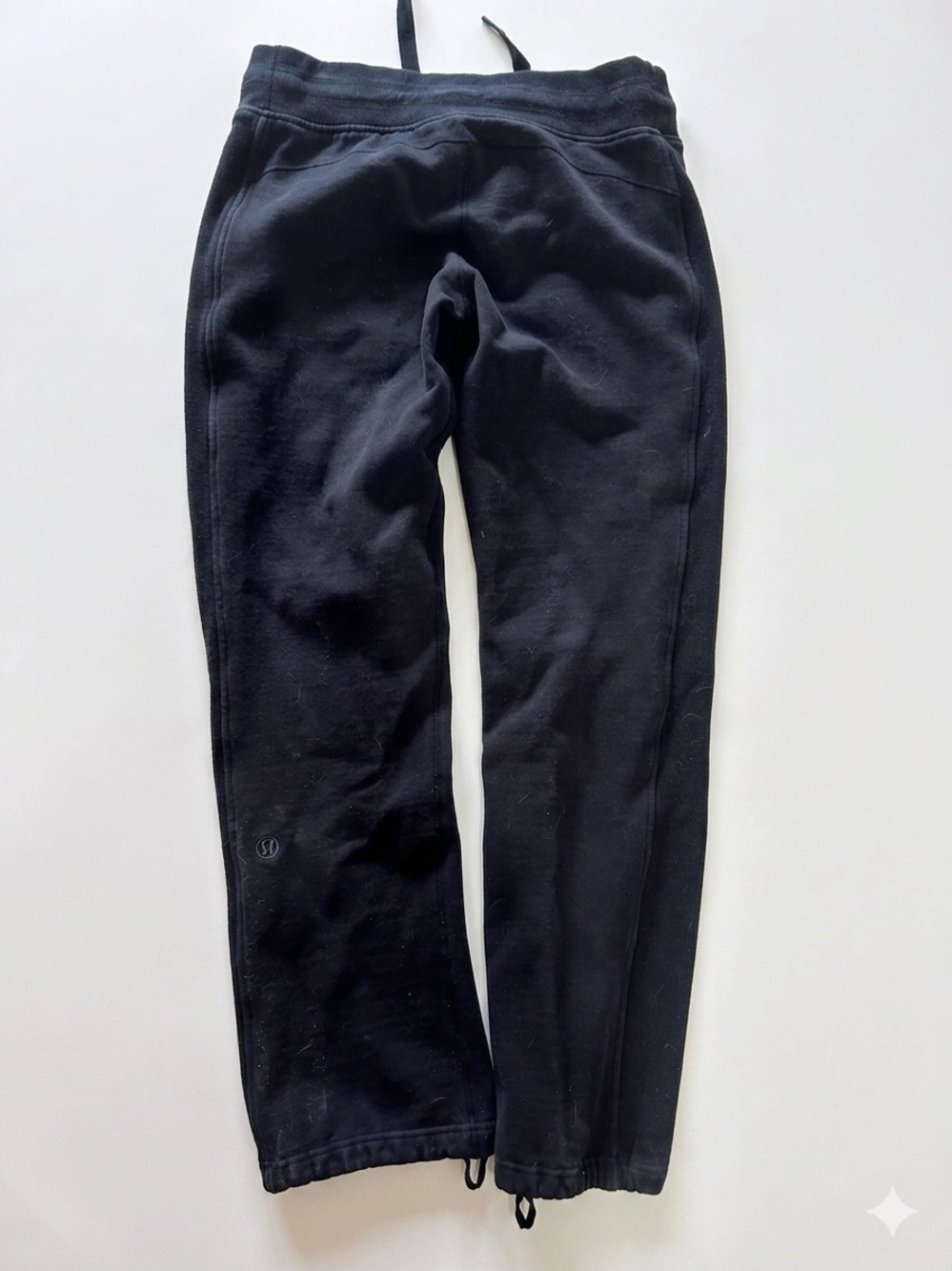 lululemon athletica Black Drawstring Track Pants - Picture 2 of 3